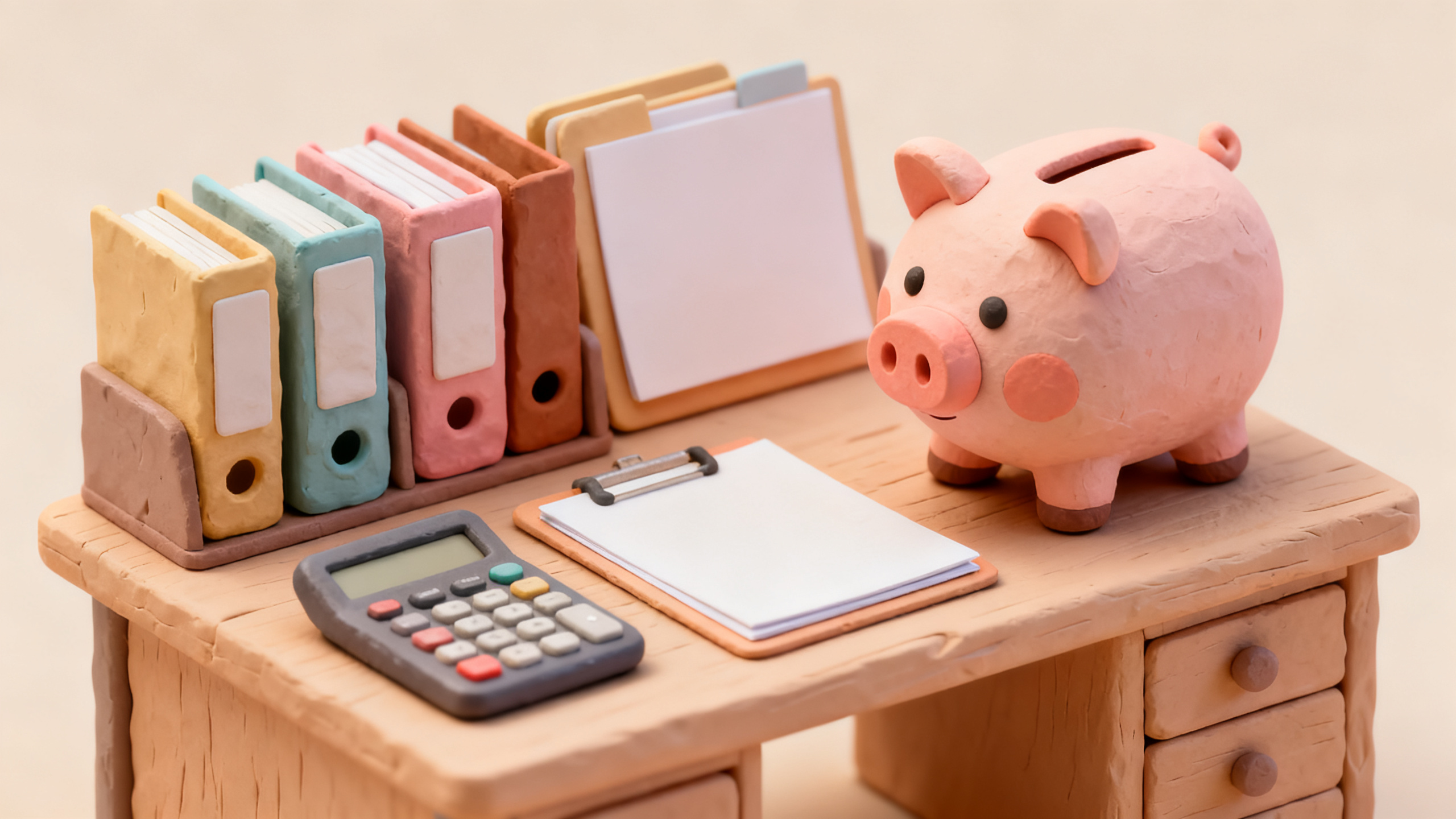 Clay diorama illustrating How to Ask About an Annual Fee Refund Without Hype