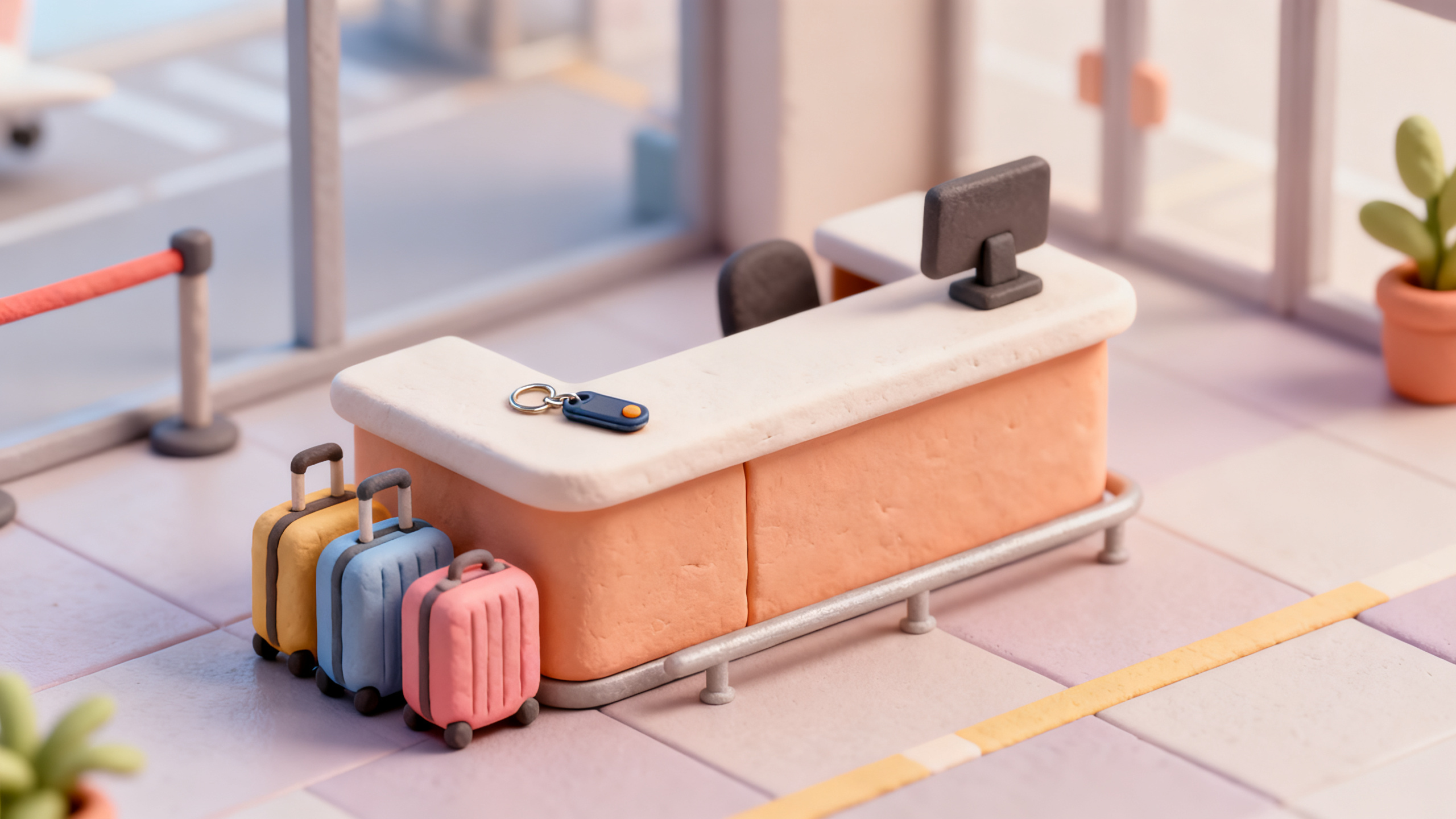 Clay diorama illustrating Where to Find Your Card s Official Benefit Guide
