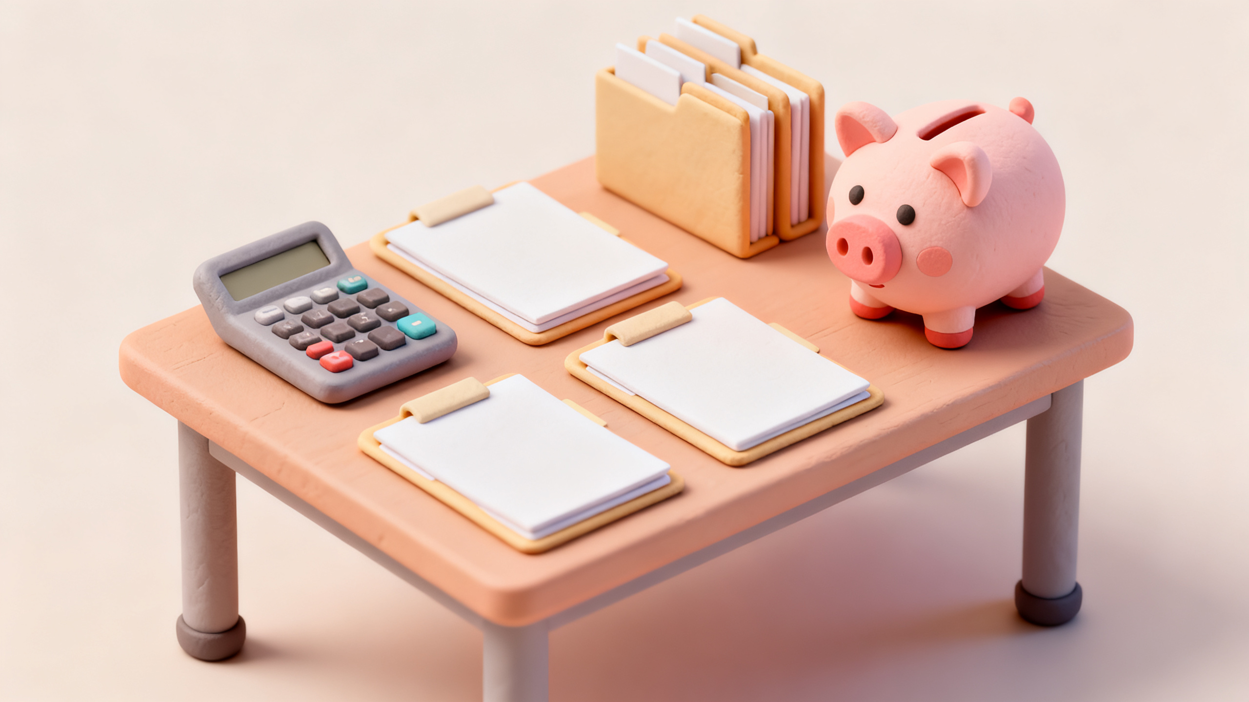 Clay diorama illustrating The Minimum Payment Trap Explained Clearly
