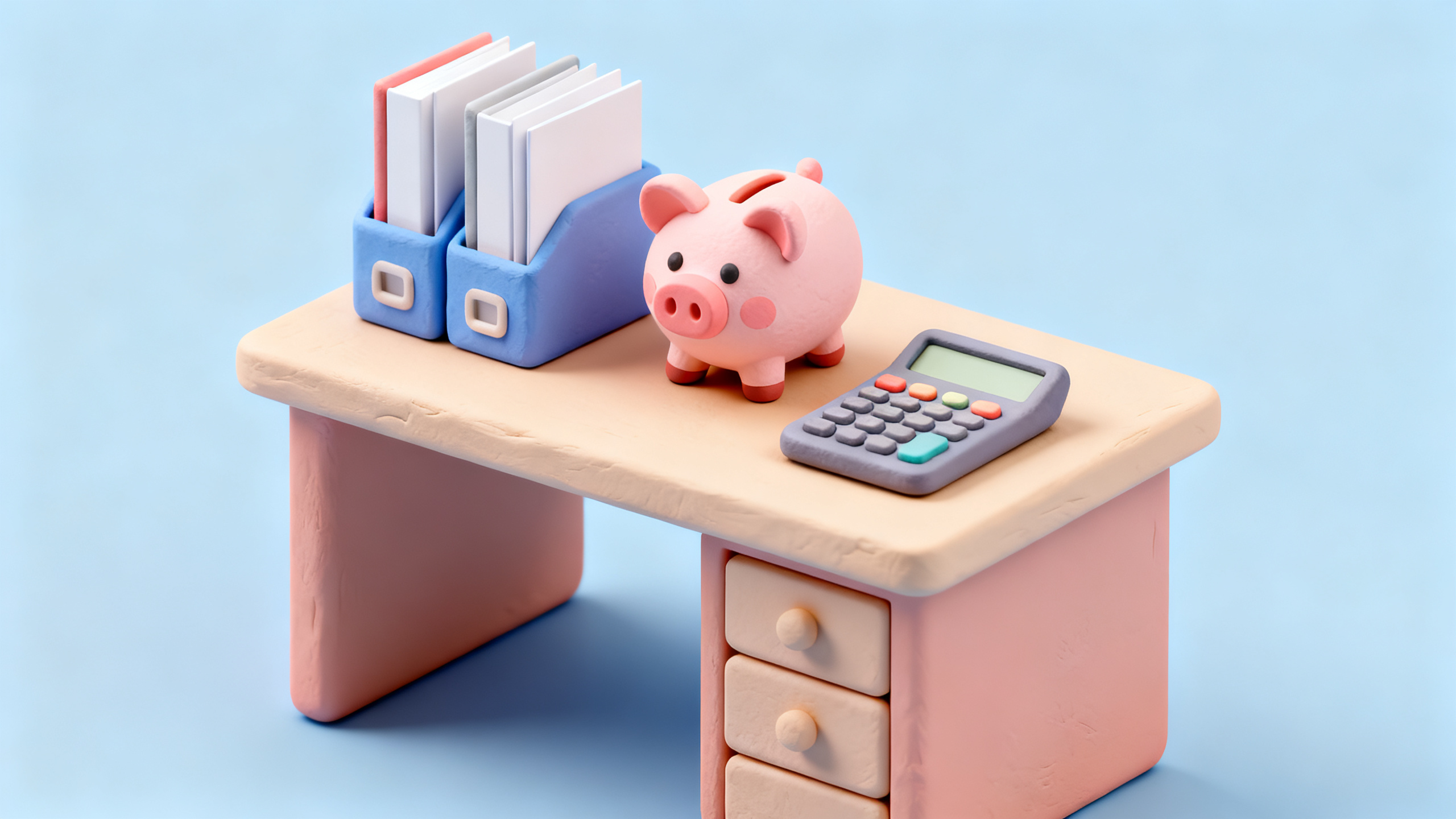 Clay diorama illustrating No Foreign Transaction Fee Cards  A Trip Checklist