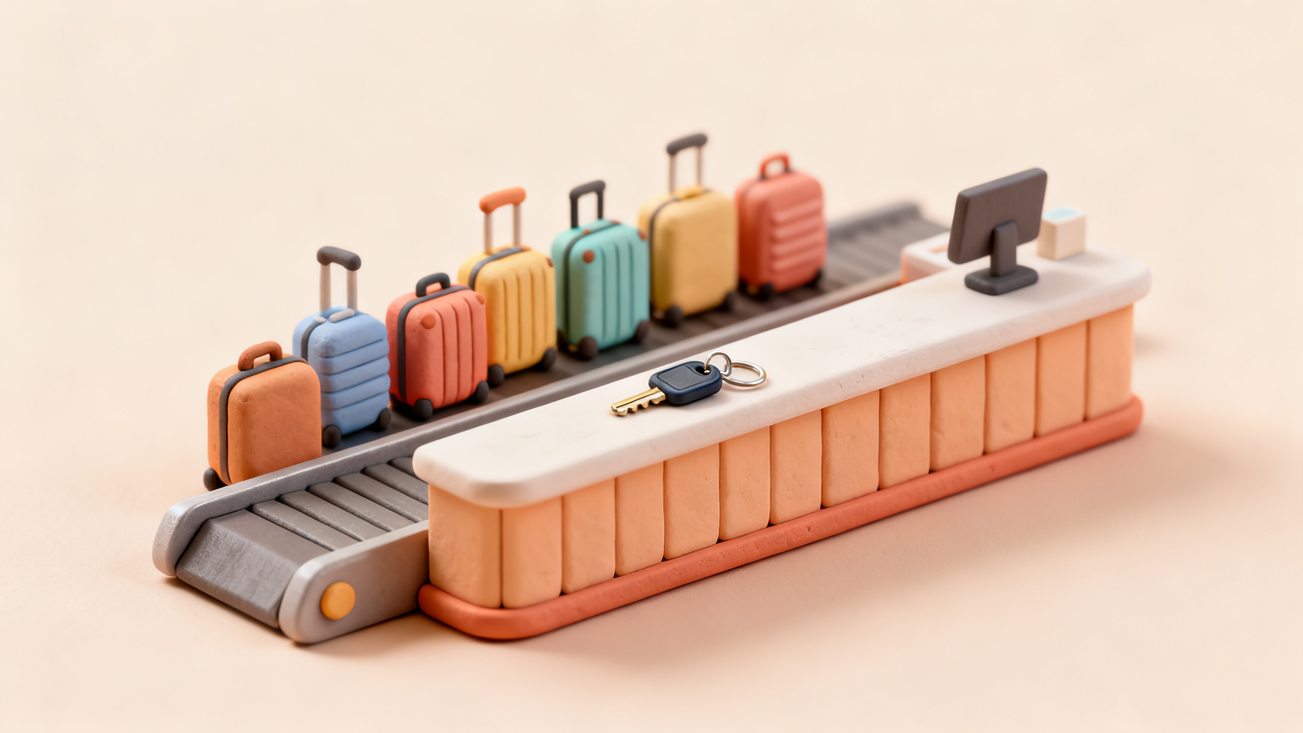 Clay diorama illustrating Paper vs Digital Statements for Your Records